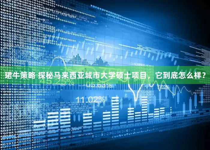 珺牛策略 探秘马来西亚城市大学硕士项目，它到底怎么样？
